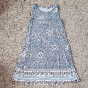 LOFT Floral Swing Dress